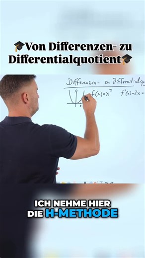 Daniel Jung on Instagram: "Von Differenzen- zu Differentialquotient Über 3500 ausführliche Mathematik Erklärvideos im #mathebydanieljung YT Kanal "