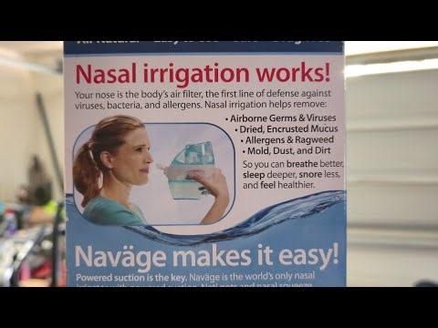 How to use Navage nasal cleaning system