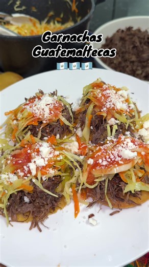 Receta de Garnachas Guatemaltecas a Mi Manera