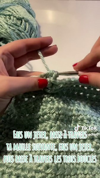 Apprends à faire des demie-brides avec moi ✨. ##crochet##crochetlovers##handmade##tutocrochet##foryou##pourtoi##ideecrochet##creationcrochet##demibride##bride