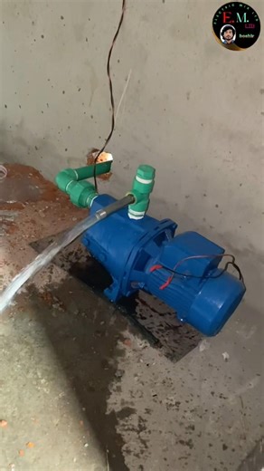 1 hp water pump install // ১ ঘুরা মটর ফিটিংস #viral #trendingtopic #viralnow #borewell #pumpwell