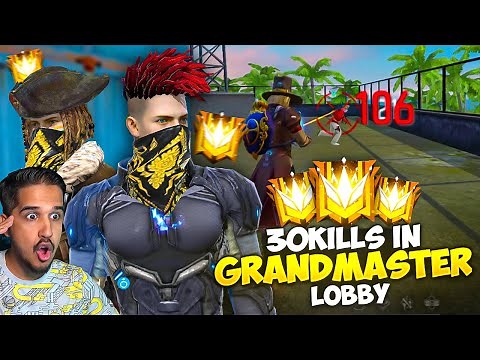 Free Fire Live With AmitBhai & AjjuBhai || Grand Master Lobby Rank Push || Desi Army