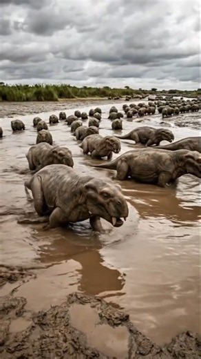 Fish से Animal बनने की शुरुआत 🐟➡️🦎” Ichthyostega #FishtoAnimal