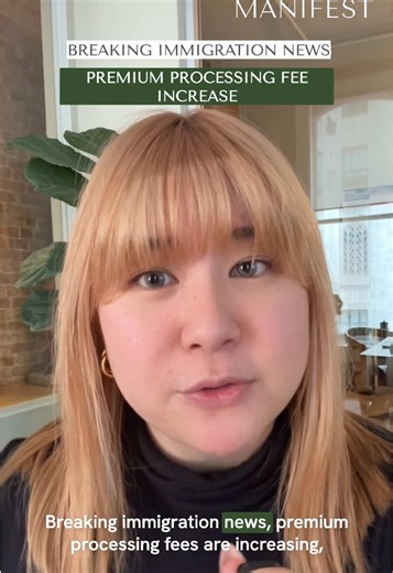 USCIS Premium Processing Fee Increase Alert