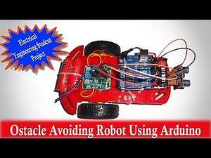 Electronics Projects – Obstacle Avoiding Robot Using Ultrasonic Sensor Arduino