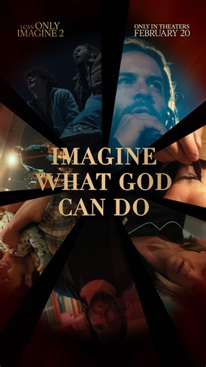 Experience this heartwarming true story on the big screen. #ICanOnlyImagine2 – Early access worship screenings on 2/14. In theaters everywhere 2/20. | I Can Only Imagine