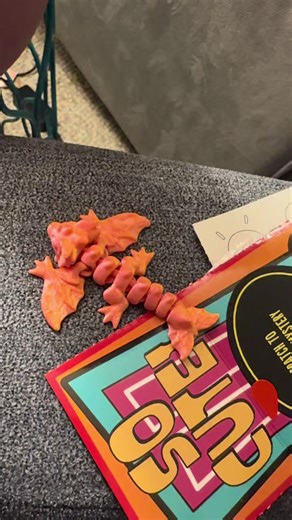 3d printed dragons mixed in with the Valentine’s Day candy? What’s next? Cats and dogs living in perfect harmony?