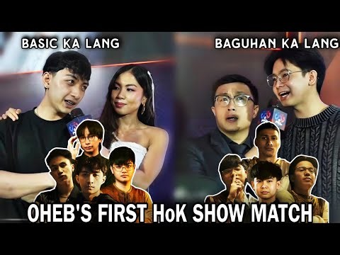 OHEB'S FIRST SHOW MATCH IN HoK! TEAM OHEB, VEE, WISE AND RENEJAY VS TEAM DOGIE, H2WO, YAWI AND DLAR
