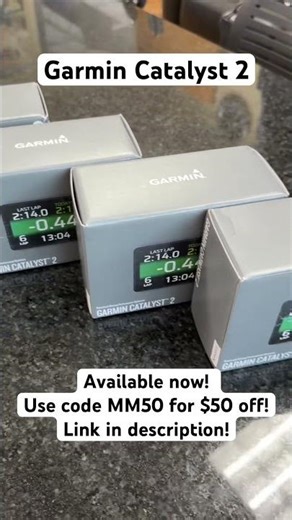 Garmin Catalyst 2 In Stock Now!! #hpde #tracktimes #laptimes #dragtimes