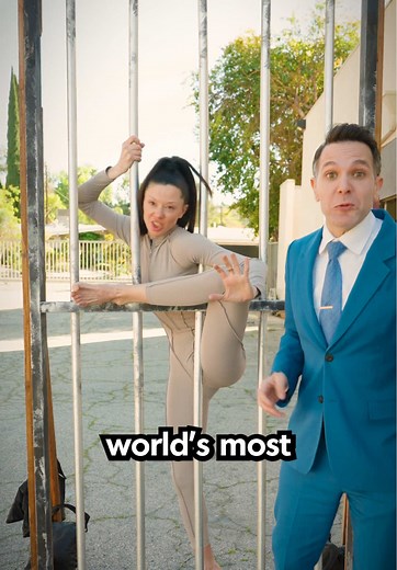 World's Most Flexible Woman vs. Prison Bars: A Unique Challenge