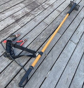 [Hot Item] 12V Electric 104W Telescopic Pole Olive Shaker Fruit Picker Nuts Picking Machine Olive, Nuts, Fruit Harvesting Machine