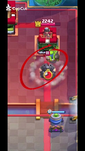 Smartest Megaknight player #viral #tiktok #clashroyale #trending #brainrot
