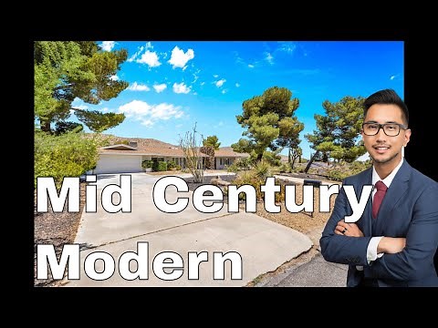 Yucca Valley Mid‑Century Modern Home Tour | Country Club Estates with Joshua Tree Views