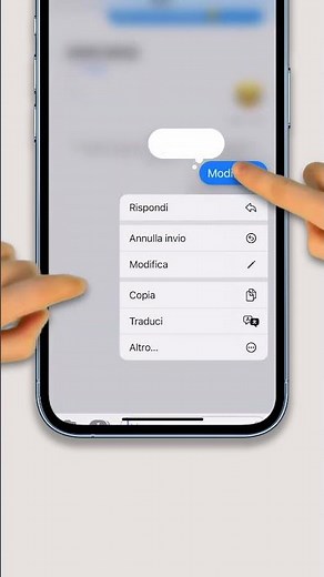 ELIMINARE e MODIFICARE messaggi su iPHONE #iPhone #apple #tutorial