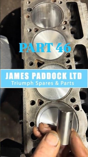 Triumph Spitfire restoration PART 46 - engine build #triumphcars #automobile #carrestorationproject