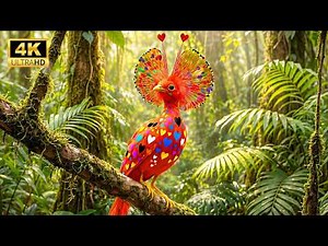 Stunning Rare and Exotic Birds in 4K 🐦✨| Relaxing Nature Sounds ASMR 🎶