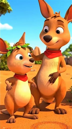 A One Big Happy family Kangaroo