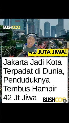 FiX Jakarta is the most densely populated city in the world, its population is almost 42 million ...