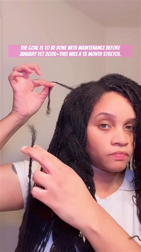 DIY MICROLOCS MAINTENANCE | Semi-Freeform Hybrid Microlocs #microlocs #locs #shortstory