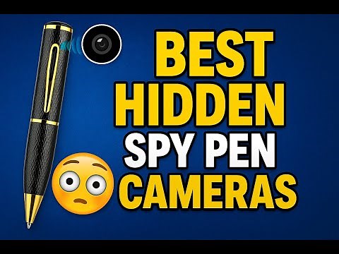5 Best Spy Pen Cameras: Top Hidden Spy Pen With Audio & Video Recording