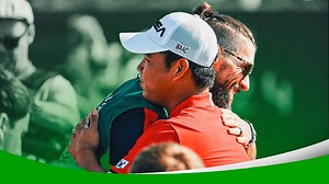 Team USA Legend, Golf 'Psycho' Michael Phelps Soaks In Round 1