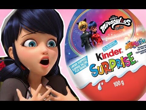 UNBOXING MIRACULOUS LADYBUG KINDER EGGS | LUCKIEST HAUL EVER!!!