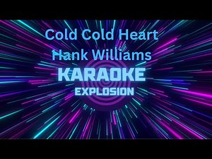 Cold Cold Heart // Hank Williams Karaoke #karaoke