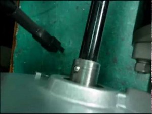 Golf Trolley Prorider axle fitting