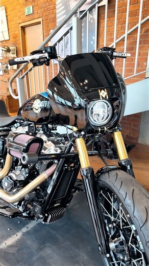Incredible Custom Harley Street Bob 🔥