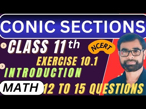 NCERT Class 11 Maths Chapter 10 – Conic Sections (Circle Equations Q11–15) | By Shaheen PCME
