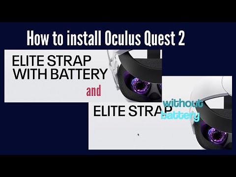 How to install Oculus Quest 2 Elite Straps with battery & without battery | Metaverse Insider