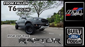 676K views · 1.2K shares | THE ABANG JAGOO❗❗❗ FORD RANGER T6 CONVERT 1:1 LUARAN RANGER RAPTOR☑️☑️☑️ sila tekan play ok!! kali ni tak tipu hehe.. First project complete THIS YEAR. Conversion from Ford Ranger T6 to Ranger RAPTOR !! Wide body,New Rims.Colors.etc.. Thank you for watching our videos. Please like and share guys !! Another videos will come out soon... | Lv Video Hub | Facebook