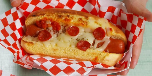 Pizza Hot Dogs