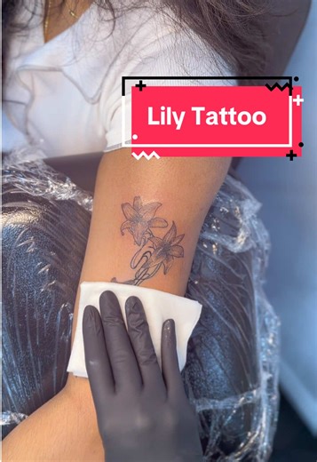Lily Tattoo: Unique Designs by Tamil Tattoo Artist