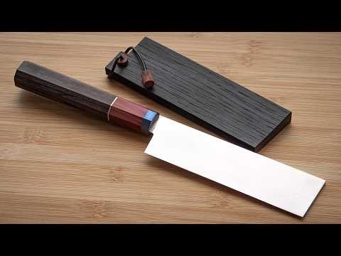 M398 Steel Nakiri | Complete Knife Making Process