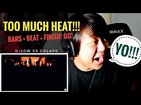REACTION | D-LOW vs COLAPS | Grand Beatbox Battle 2019 | 1/4 Final