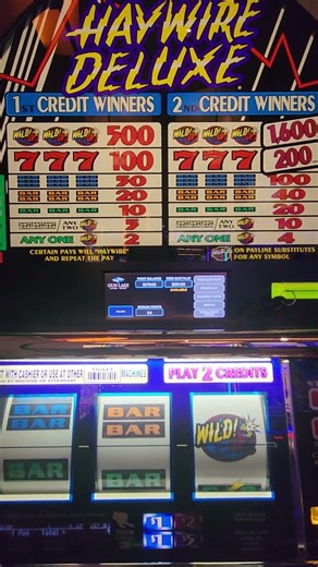 Haywire Deluxe Old School 3 Reel Slot #wilsonvilleslots #haywire #deluxe #oldschool #3reel #win