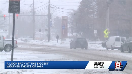 A Total Look Back: A year in review of Maine's wildest weather headlines! | Emily Pike WMTW