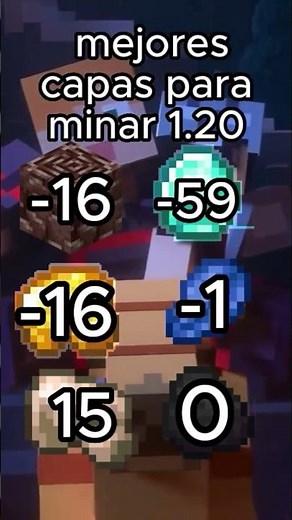 La mejor capa para minar diamante,netherita,oro,hierro#minecraft #diamond #spreen