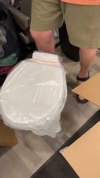 Replacing RV plastic toilet with Dometic 310 #shorts #rv #dometic #toilet #rvupgrades #plumbing