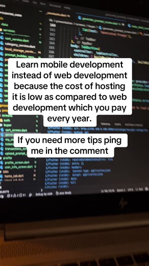 Web dev VS mobile development. #tech #creatorsearchinginsight #techworld #mobiledev