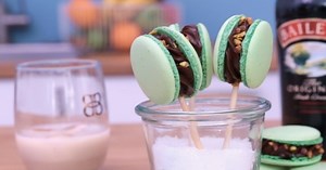 Recette macarons pistache-chocolat