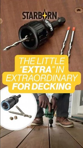 Starborn Smart-Bit: This Tool Sinks Screws Perfectly Every Time—No Guesswork