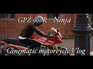 Kawasaki GPZ900R Ninja - Cinematic Motorcycle Vlog | 4K