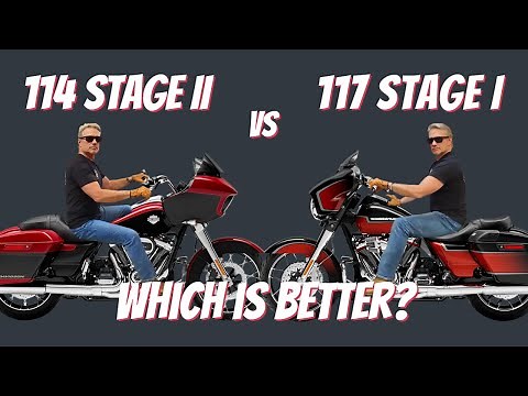 Harley Davidson Stage 2 vs Stage 1 Upgrade M8 114 vs M8 117