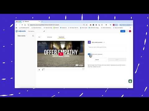 Edpuzzle- Using Student Audio Responses