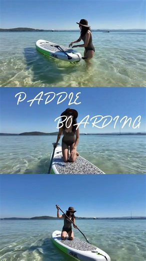 PADDLE BOARDING (favorite moments) #holiday #kritigiri #kritipie #blowthisaccountup #blowthisup