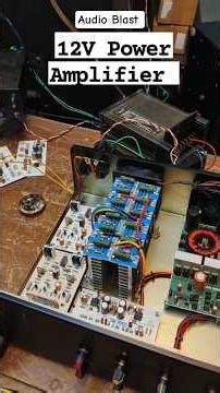12v Amplifier Tsting #audioamplifier #poweramplifier #stereoamplifier #music #poweramp #tonecontrol