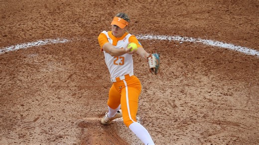 Karlyn Pickens on Tennessee softball pitching staff, playing for Team USA