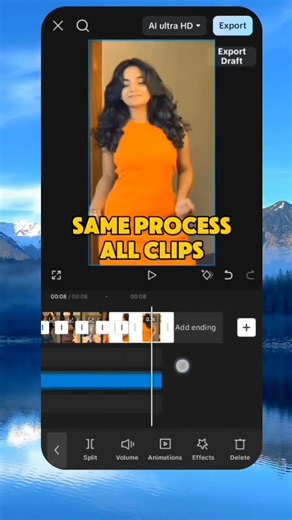 Tremble Zoom Transition Tutorial In Capcut 💨#edit #shorts #capcut
